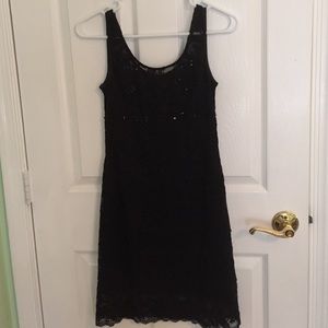 Black mini dress. From Nordstrom