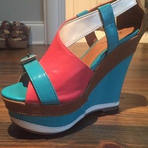 Qupid colorful wedges