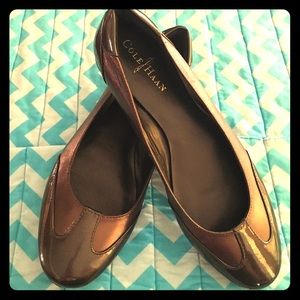 New Cole Haan Nike Air Ballet Bronze Flats- 7