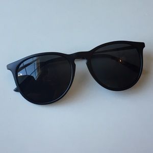 Matte Black Sunglasses