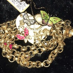 Juicy couture butterfly bracelet