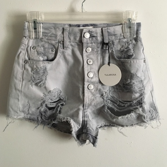 Tularosa Pants - Tularosa Destroyed Shorts Size 24