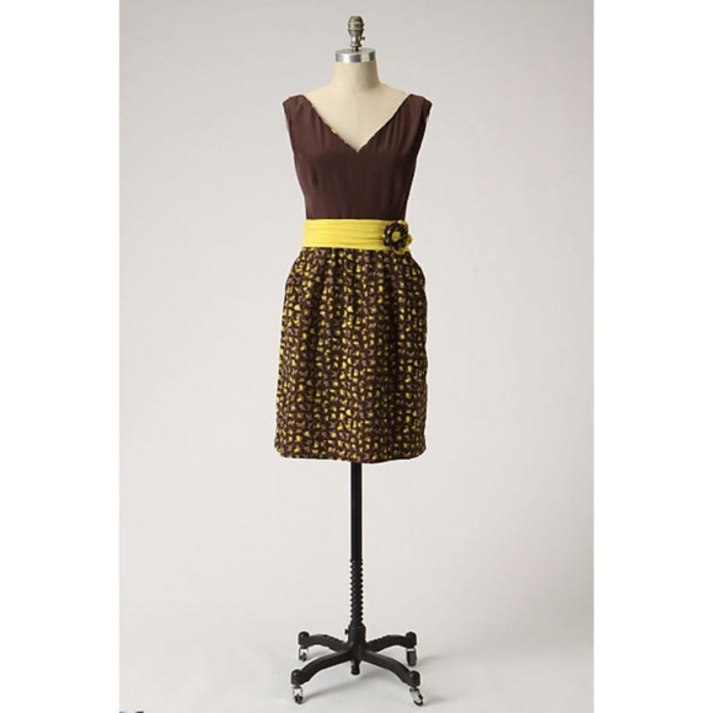 Anthropologie Baraschi Storm of Shapes dress!