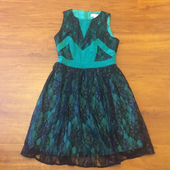 Luna by Josandra Lace Cocktail Bridesmaid Dress