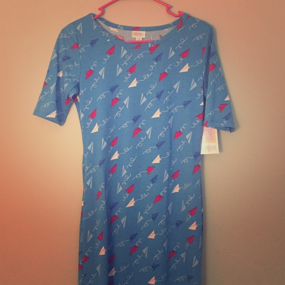 NWT Paper Airplane XS LuLaRoe Julia