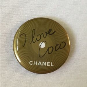'I Love Coco' Chanel pin