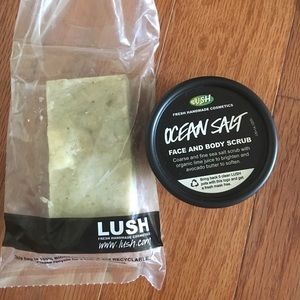 Lush face and body set