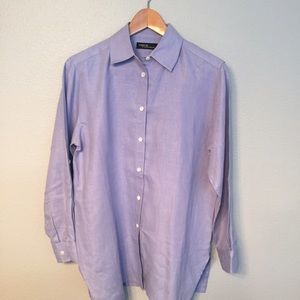 Women's button down linen shirt