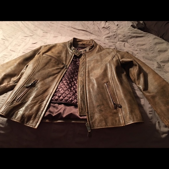 Wilson's women's biker leather jacket.