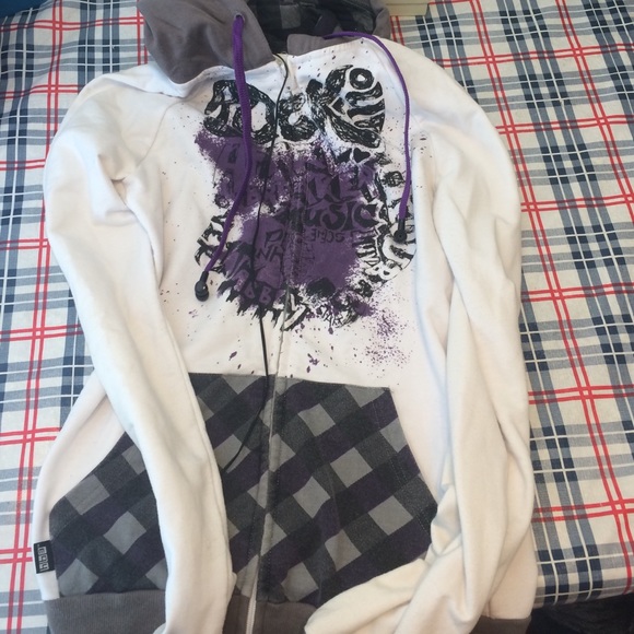 Abbey dawn hoodie with built in earbuds!