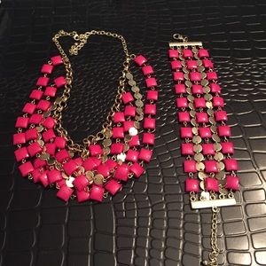 Necklace and bracelet from Macy's