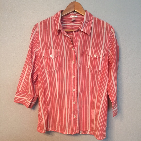 Old Navy easy fit women's button down