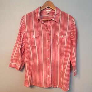 Old Navy easy fit women's button down
