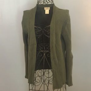 L.L Bean cardigan sweater