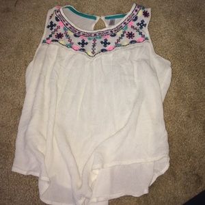cute Aztec print tank top!