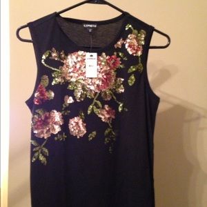 Express sleeveless shirt