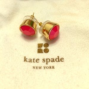 Hot Pink Kate Spade Earrings