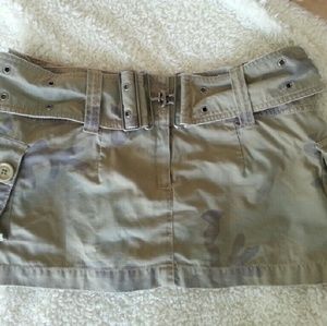 Hollister Army Skirt