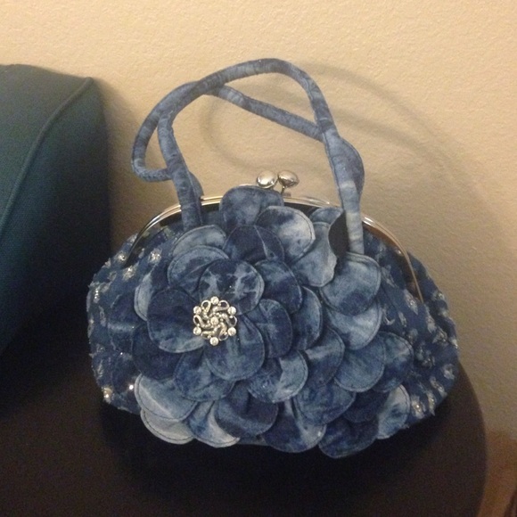 Denim purse