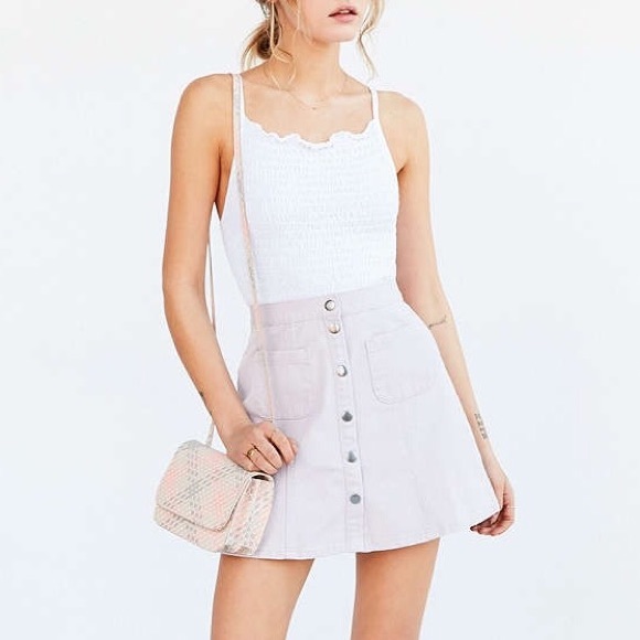 Urban Outfitters Button Skirt