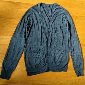 Theory navy cardigan