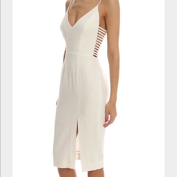 Zimmermann Stretch Crepe Harness Dress
