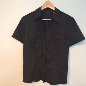 New York & Company women's black shirt