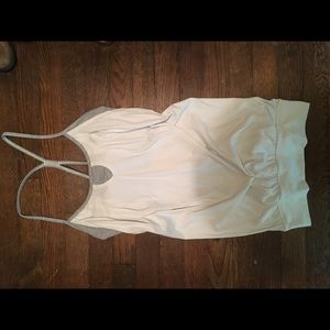 Lululemon flowy tank, white size 8 gently worn