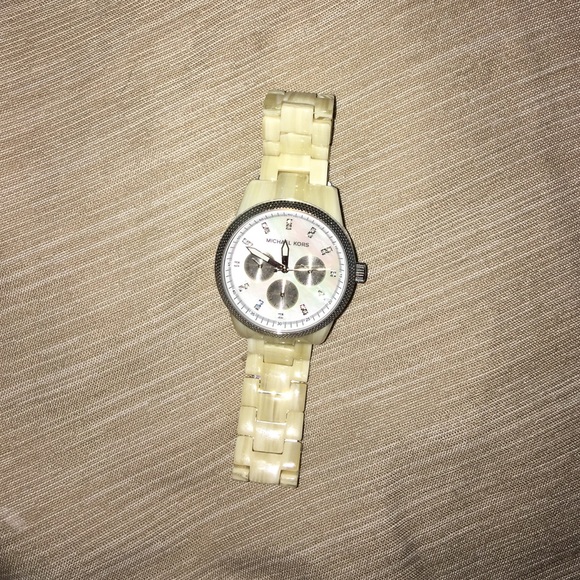 Michael Kors off white watch