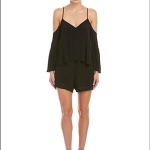 Mustard Seed Cold Shoulder Romper