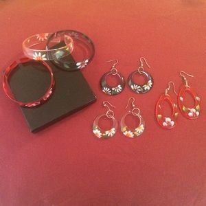 Earring and bracelet lot!!