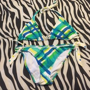 Aeropostale 2 piece reversible swimsuit