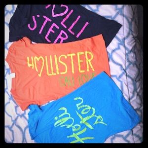 Hollister t-shirts