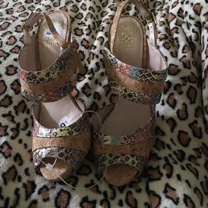 Vince Camuto platform sandals