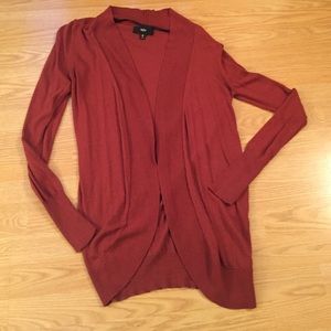 Mossimo Rust Colored Cardigan