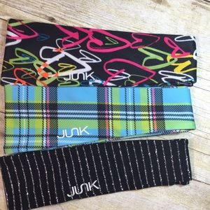 3 tie-on Junk Brand headbands