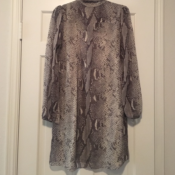 Dvf Python Silk Dress - image 3