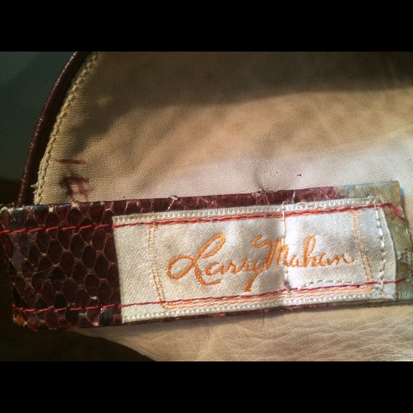 Blue Python Boots - Picture 4 of 4