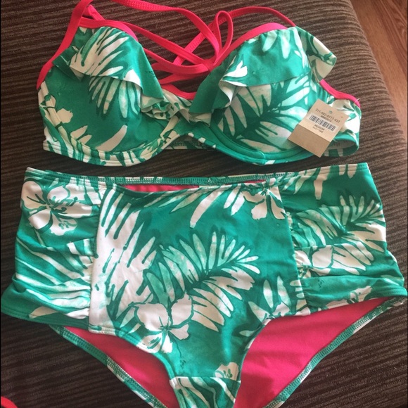 Hollister High waist bathing suit from Reagan's closet on Poshmark