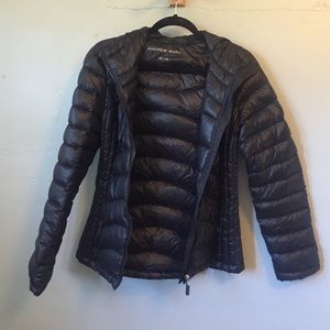 Andrew Mark black down jacket