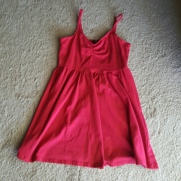 Red dress