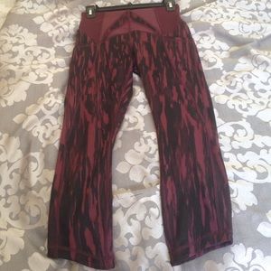 Lululemon exquisite crops size 6