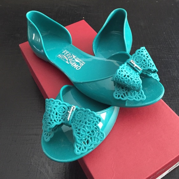 Ferragamo Prieta jelly flats 10