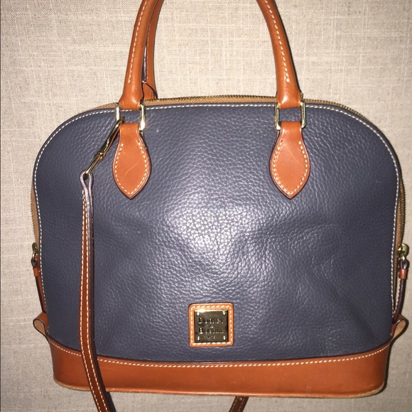 Dooney & Bourke Blue Leather Satchel and Handbag