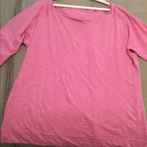 Lilly Pulitzer pink, cotton top.