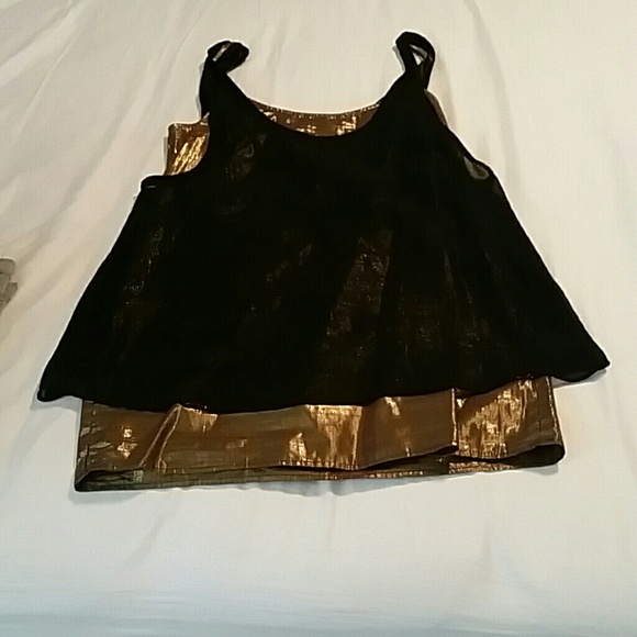 BbBG generation mini gold dress. Very cute