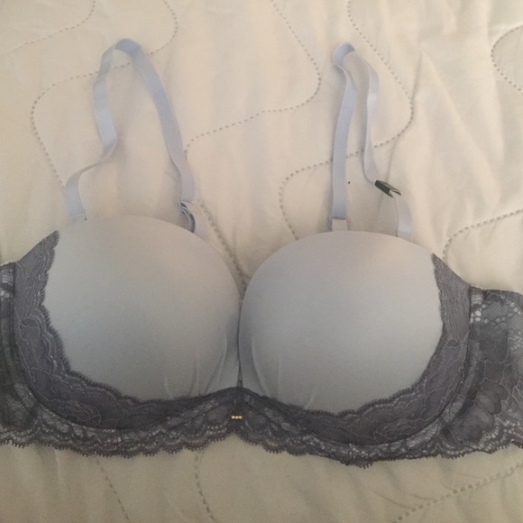 Baby blue lace Fabulous bra