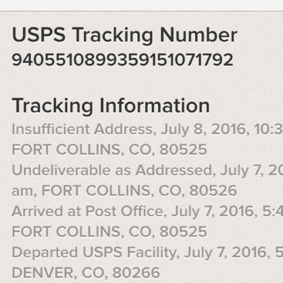 Beeexquisite tracking info