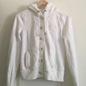 🌻Abercrombie and Fitch white Sweater 🌻