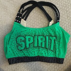 AM spirit of Texas Criss cross back bra